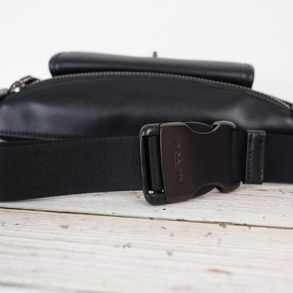 NWT Coach Heritage Leather Belt Bag Fanny Pack - Picture 8 of 10